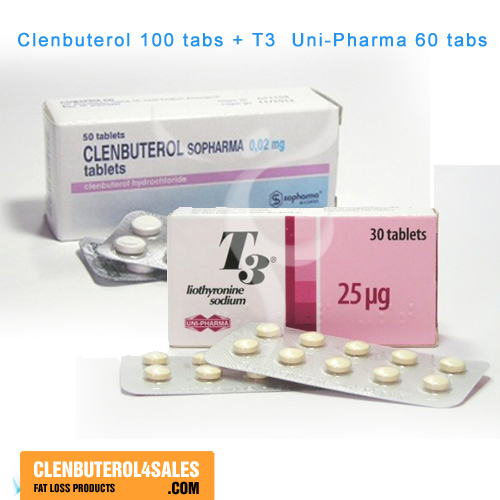 Clenbuterol 100 Tabs & Cytomel T3 60 Tabs